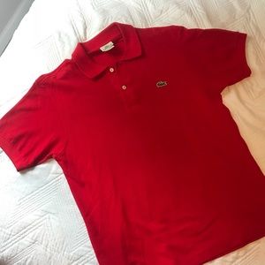 Lacoste Classic Polo Red